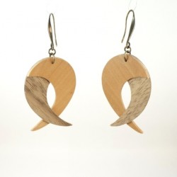 Modèle "Bouton de rose" - clair