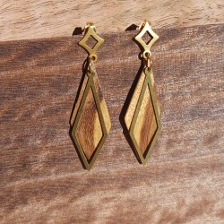 Double Losange Fraké Long